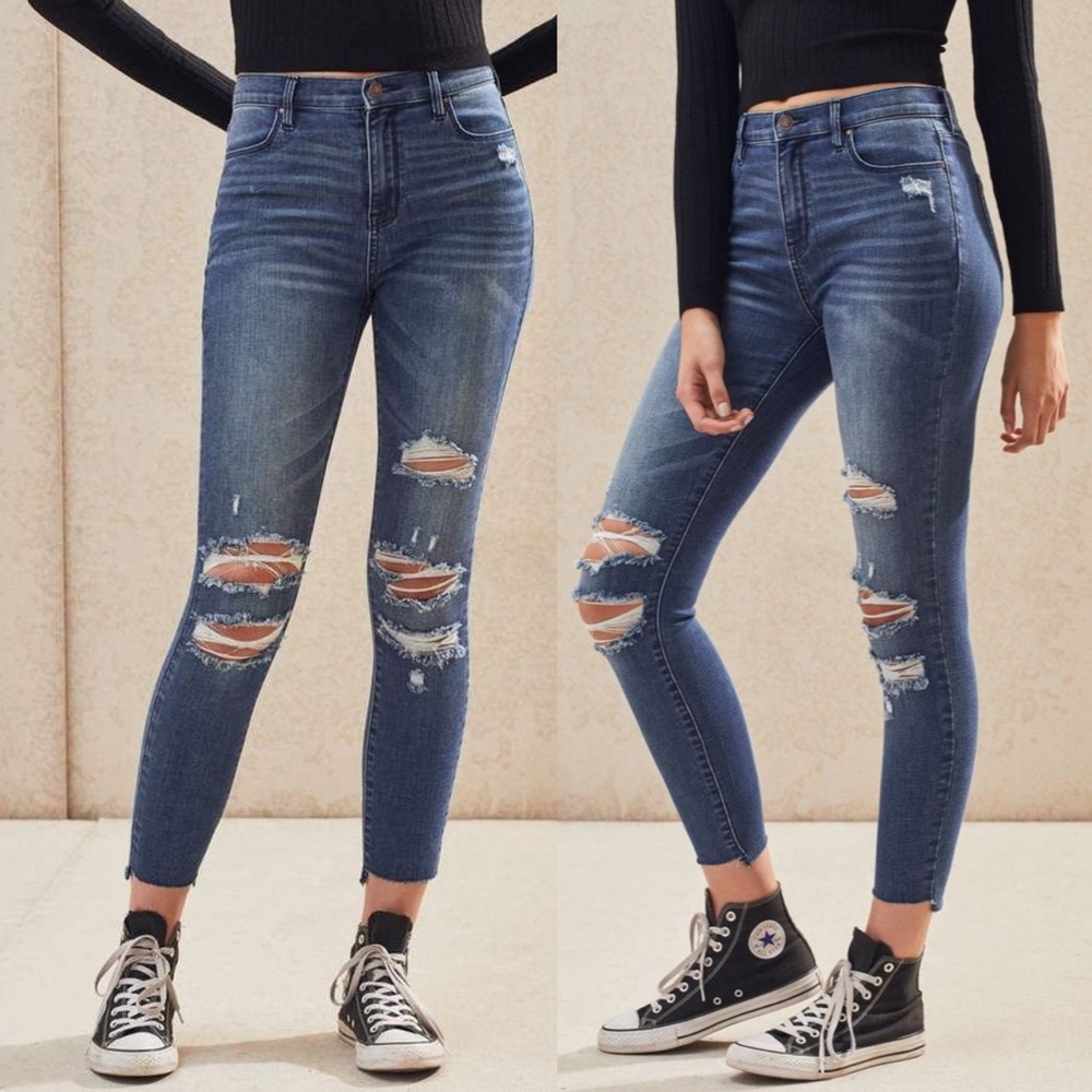 PacSun Virgil Distressed Skinny Jeans